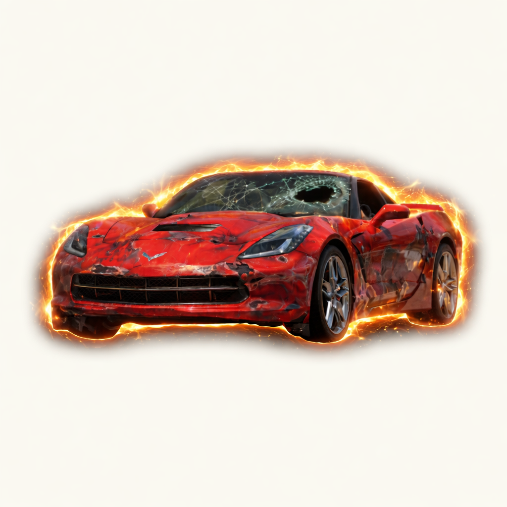 Slightly Used Corvette